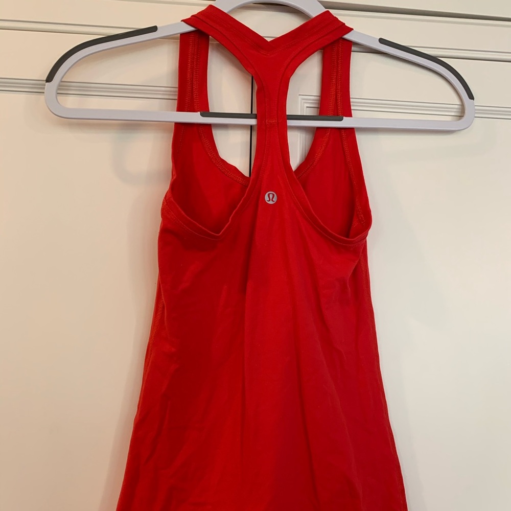 Lululemon Red Tank Top